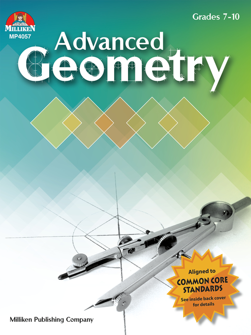 Cover of Advanced Geometry